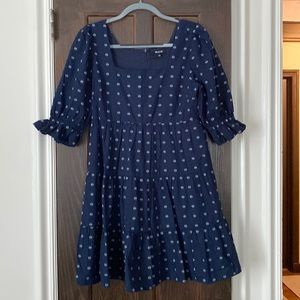 Madewell Tiered Mini Dress